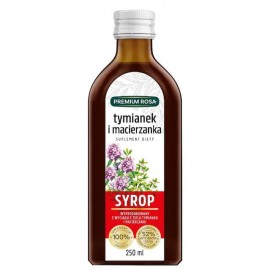 Syrop z Tymianku i Macierzanki Suplement Diety 250ml Premium Rosa
