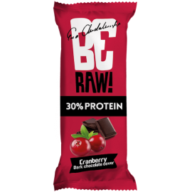 be raw protein bar cranberry 40g