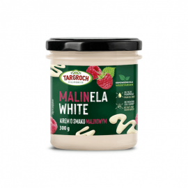 Malinela white - krem biały o smaku malinowym 300g Targroch