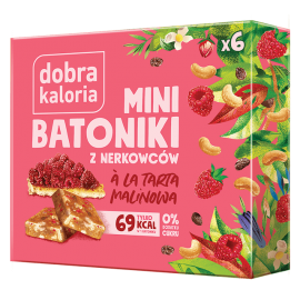 Mini Batoniki A'la Tarta Malinowa 102g (6 szt) Dobra Kaloria