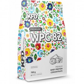 Białko Premium WPC 82 biała czekolada-malina 700g KFD