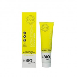 Natural toothpaste EXTRA STRONG LEMON AND MINT 100 ml BeBio