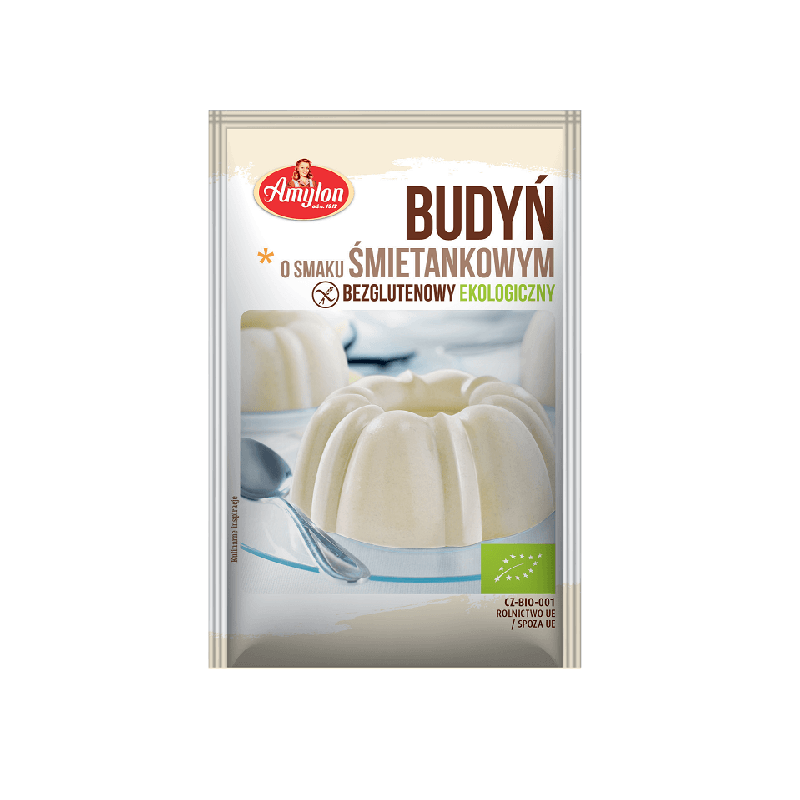 Organic Creamy Gluten-Free Pudding 40g Amylon