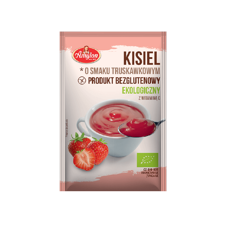 Organic Gluten-Free Strawberry Kissel 30g Amylon