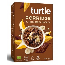 Organic Gluten-Free Chocolate-Banana Porridge 400g Turtle