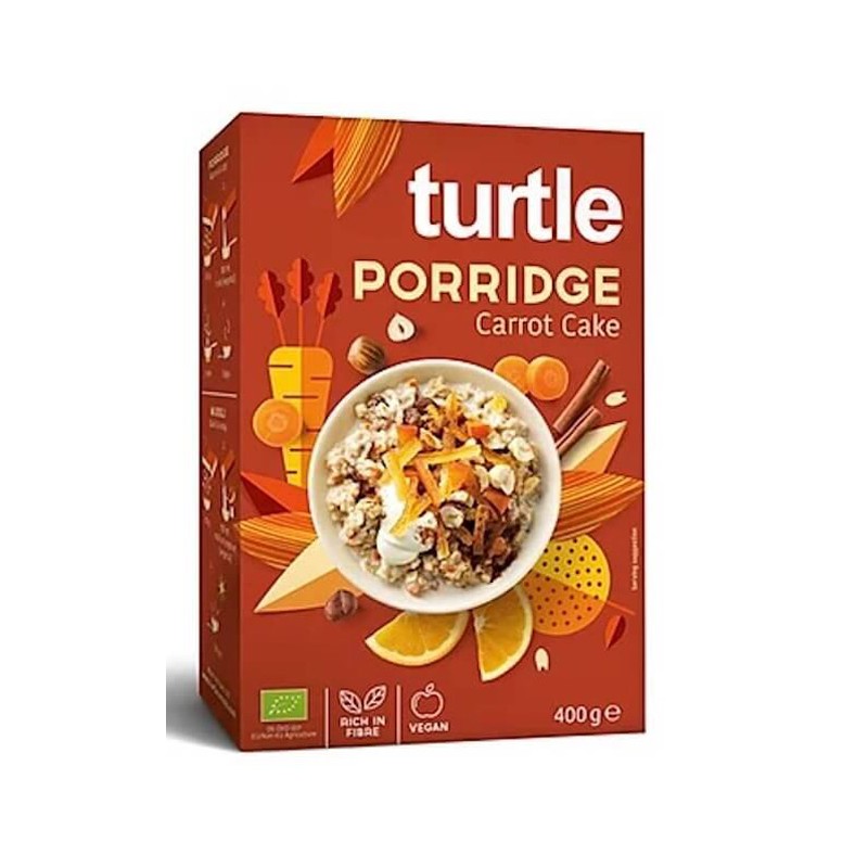 Organic Carrot Cake Porridge 400g Turtle