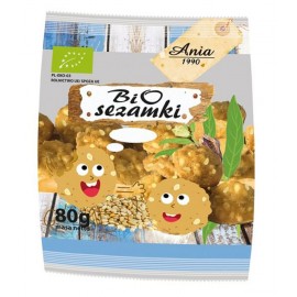 Organic Sesame Seeds Biscuits 80g Ania