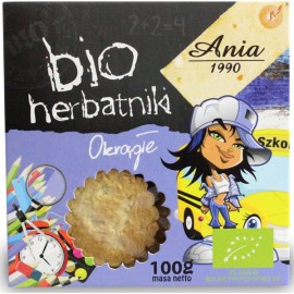 Herbatniki okrągłe BIO 100 g Bio Ania
