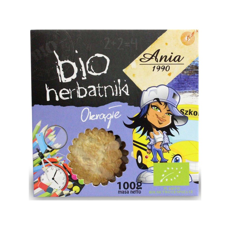Organic Round Biscuits 100g Bio Ania