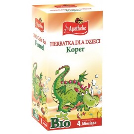 Herbatka dla dzieci - KOPER Bio (20 x 1,5 g) 30 g Apotheke