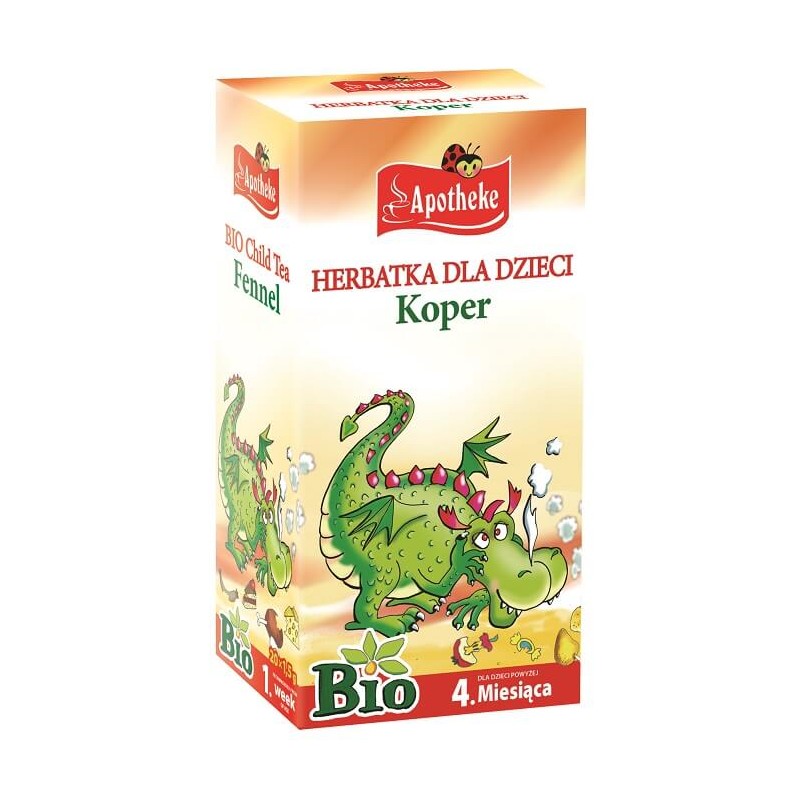 Herbatka dla dzieci - KOPER Bio (20 x 1,5 g) 30 g Apotheke