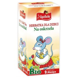 Herbatka dla dzieci - na oskrzela Bio (20 x 1,5 g) 30 g Apotheke