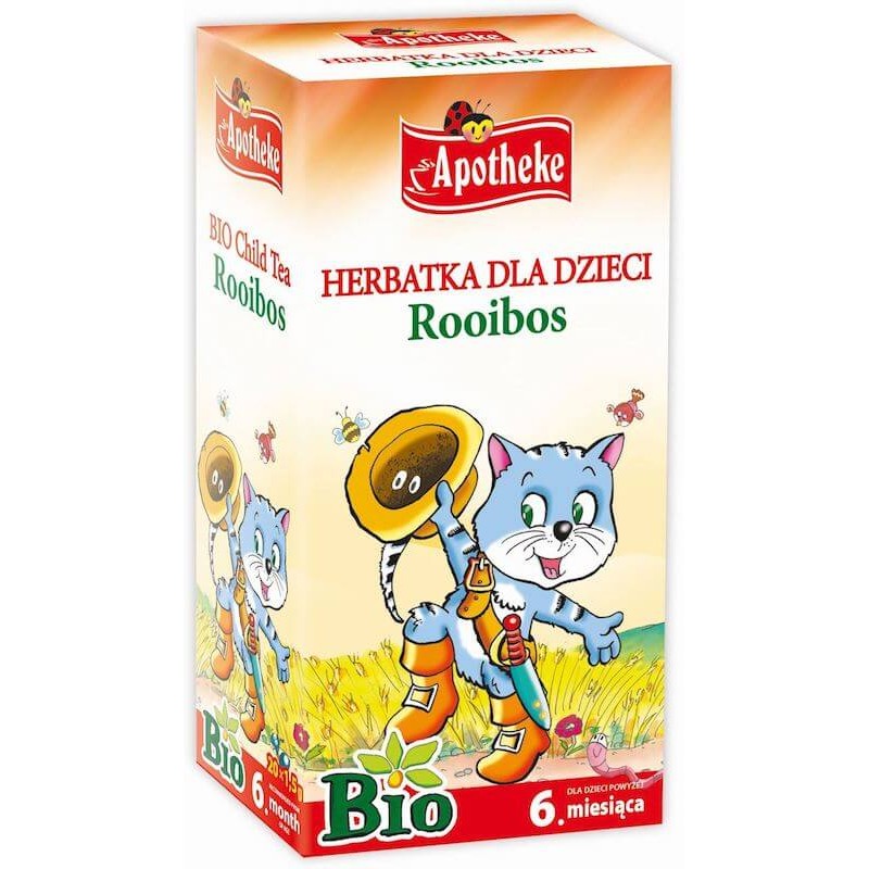 Herbatka dla dzieci - ROOIBOS Bio (20 x 1,5 g) 30 g Apotheke