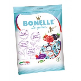 Vegan sugar-free jellies with blackberry and strawberry flavor 90 g Bonelle FIDA