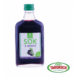 Zielona Tłocznia Chokeberry Juice 100% 200ml Targroch