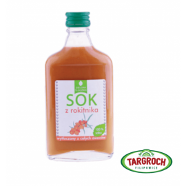 Zielona Tłocznia Sea Buckthorn Juice 100% 200ml Targroch