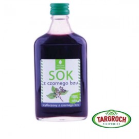 Zielona Tłocznia Elderberry Juice 100% 200ml Targroch