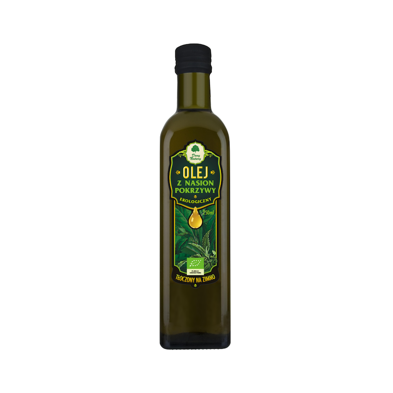 Organic Nettle Seeds Juice Cold Pressed 250ml Dary Natury