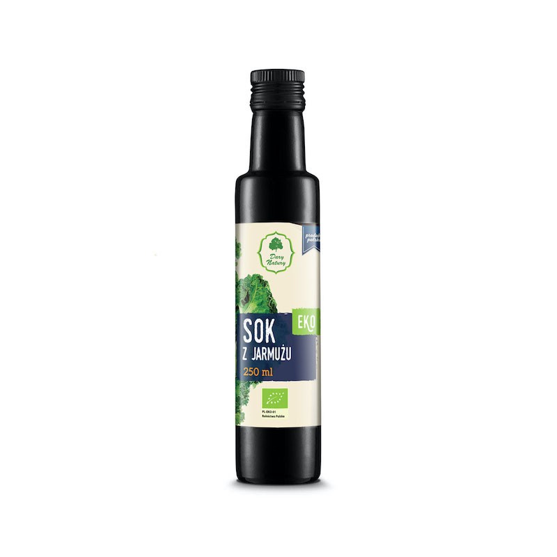 Organic Kale Juice 250ml Dary Natury