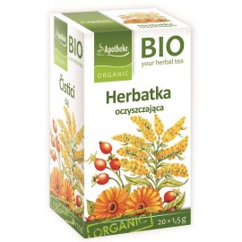Organic Cleansing Tea 20 x 1,5 g Apotheke