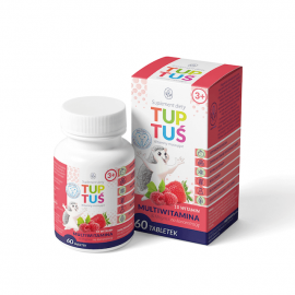 Tuptuś multivitamin & magnesium for concentration for children from 3 years of age 60 Effervescent Lozenges SweetPharm