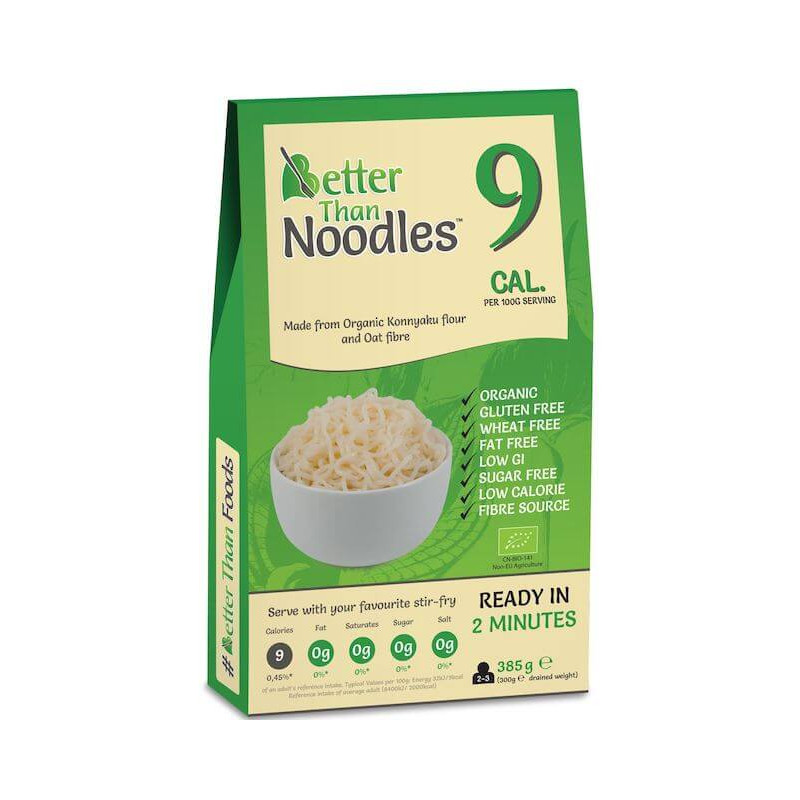 Organic Gluten-Free Konjac Noodle 385g Better Than Foods