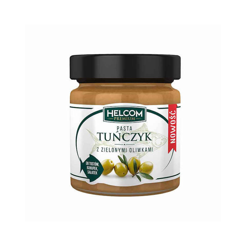 Tuna Fish Paste With Olives 225ml Helcom