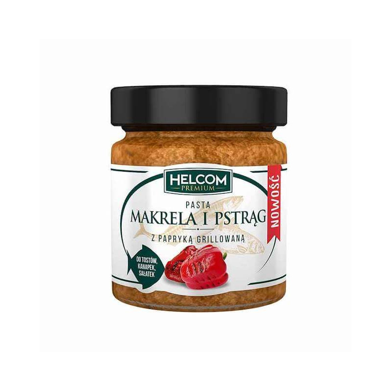 Mackerel and trout fish paste with grilled pepper 225ml Helcom