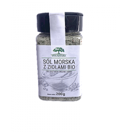 Sea Salt With Organic Herbs 500g Vita Natura