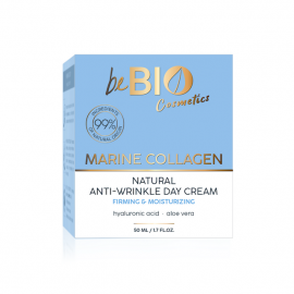 Natural Anti-Wrinkle Day Cream With Marine Collagen 50ml BeBio