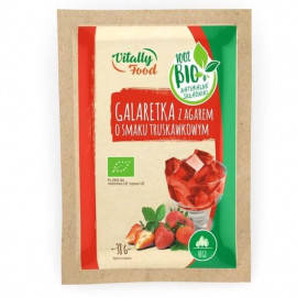 Organic Strawberry jelly with agar 38g Vitally Food
