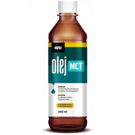 Olej MCT (średniołańcuchowe kwasy tłuszczowe) 400 mlKFD