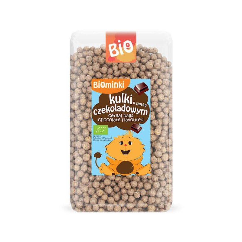 Organic Chocolate Cereal Balls 300g Biominki
