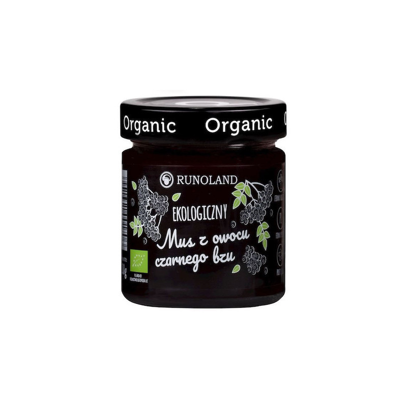 Organic Eldberry Mousse 200g Runoland