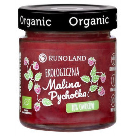 Organic Raspberry Jam 200g Runoland
