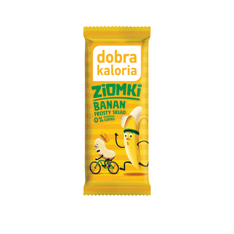 Cashew & Banana Ziomki Bar WITHOUT SUGAR 32g Dobra Kaloria