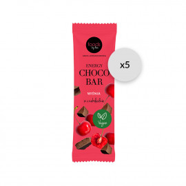 Baton Pocket Choco Bar Wiśnia w czekoladzie 5 x 35g Foods by Ann