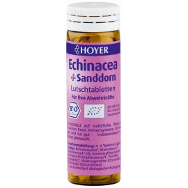 Organic Echinacea & Sea Buckthorn Lozenges 60 Tablets Hoyer