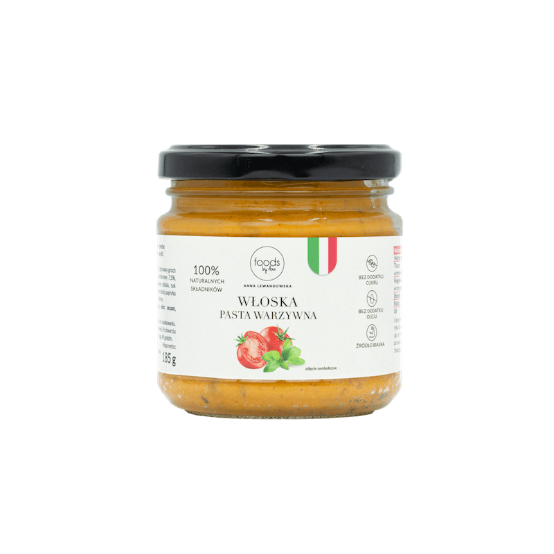 Pasta warzywna Włoska BEZGLUTENOWA 185g Foods by Ann