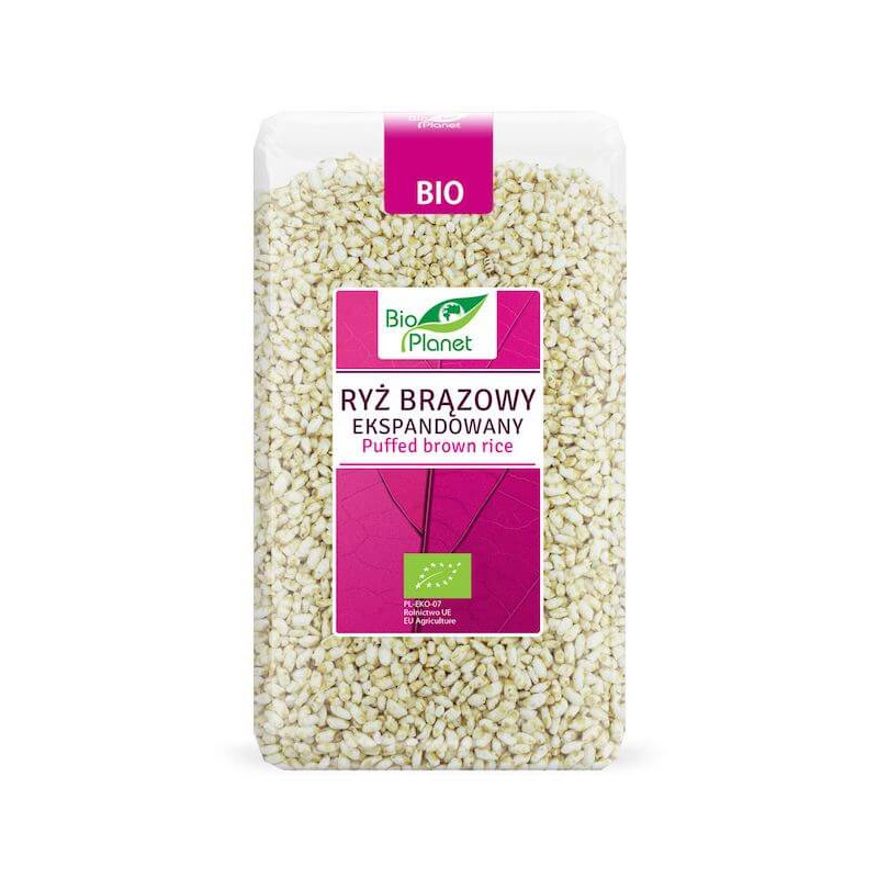 Ryż brązowy ekspandowany BIO 150g Bio Planet