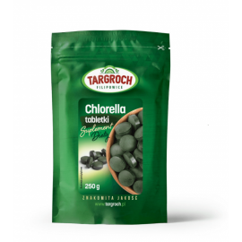 Chlorella tabletki 250mg Suplement diety 250g Targroch