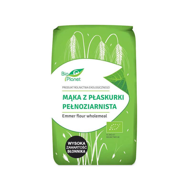 Organic Wholegrain Emmer Flour 500g Bio Planet