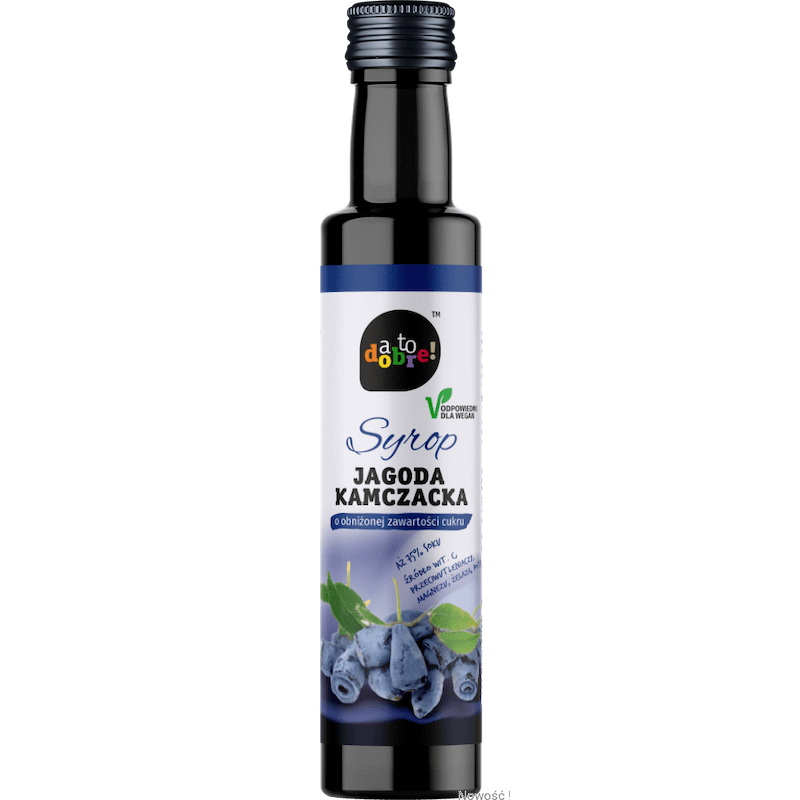 Kamchatka Berry Syrup with Reduced Sugar 250ml Bioone