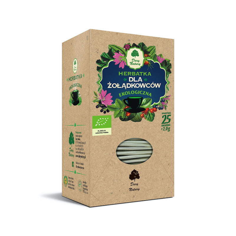 Organic Tea For Weak-Stomached 50g Dary Natury