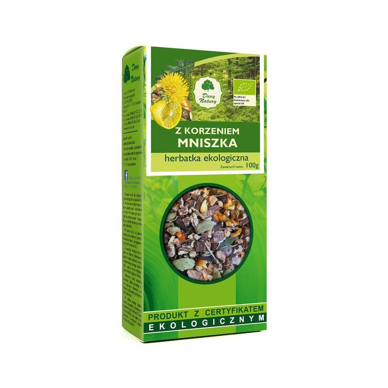 Organic Tea Dandelion Roots Citrus 100g Dary Natury