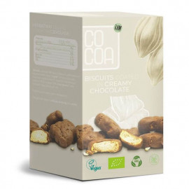 Herbatniki MINI w czekoladzie creamy BIO 80g Cocoa