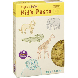 Organic Semolina Kid's Pasta Safari 300g Alb-gold