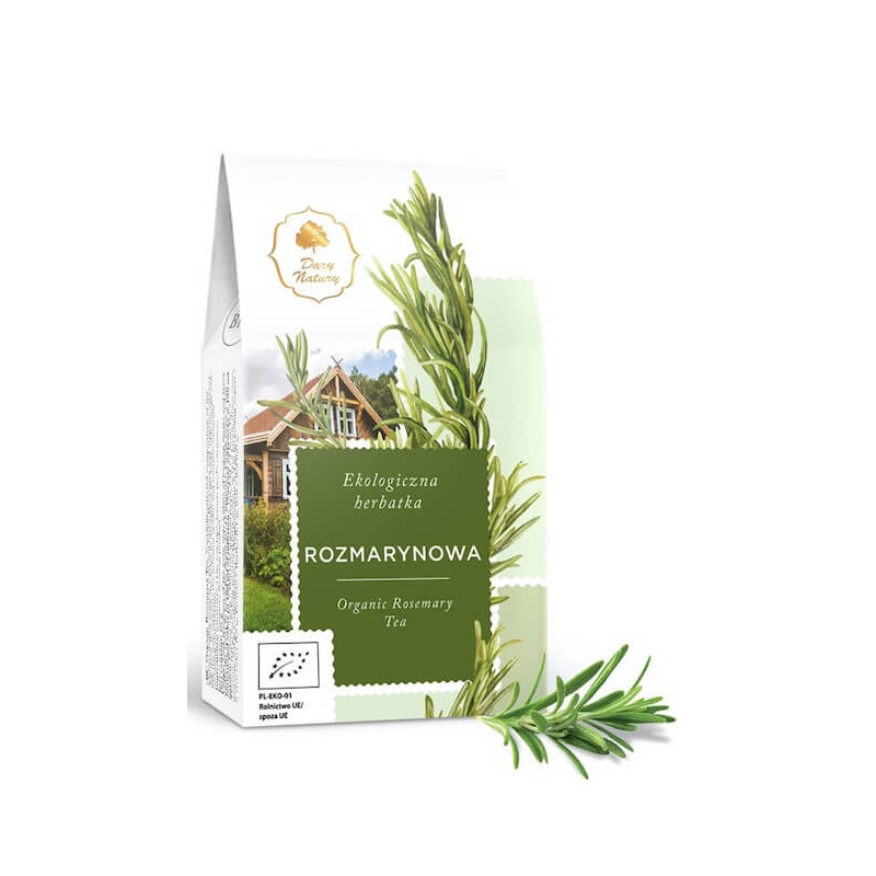 Organic Rosemary Tea 80g Dary Natury