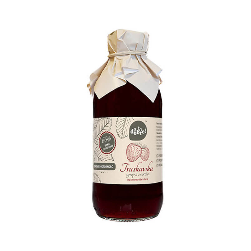 Strawberry Syrup 330ml Bioone