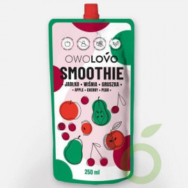 Apple-Cherry-Pear Smoothie 250ml Owolovo
